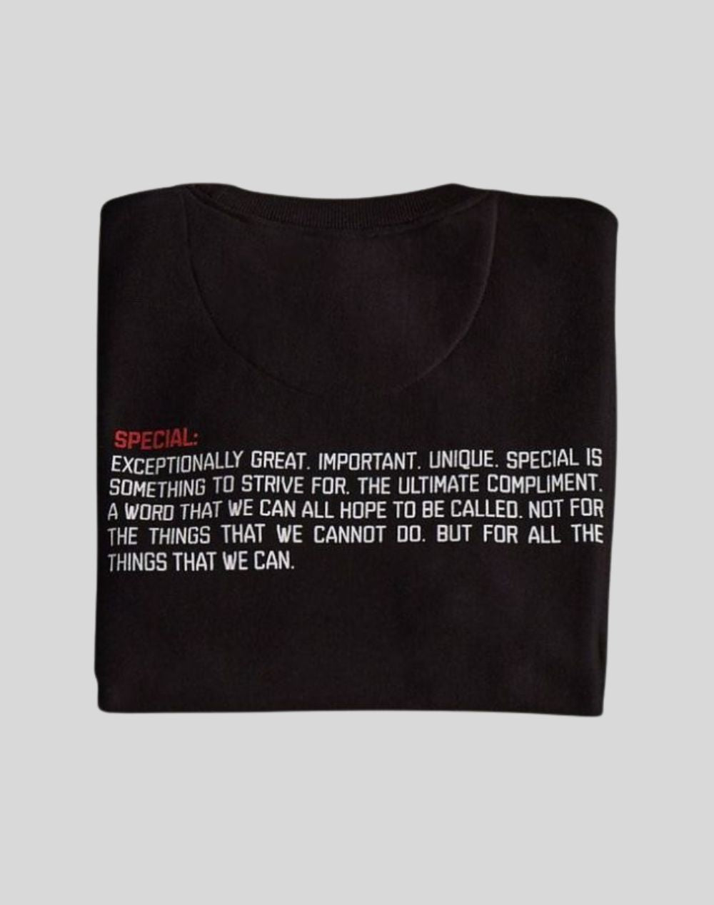 SPECIAL T-Shirt Schwarz Unisex