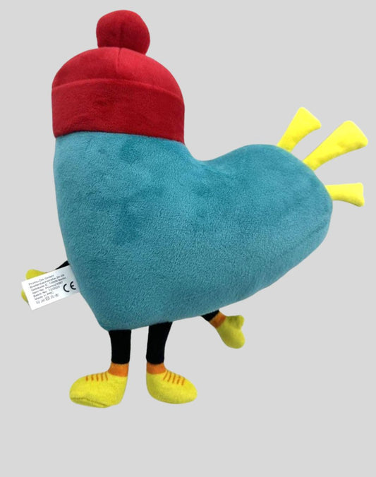 Rückseite türkises Herz