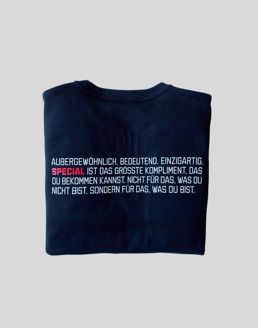 Deutsches SPECIAL Sweatshirt Schwarz Unisex