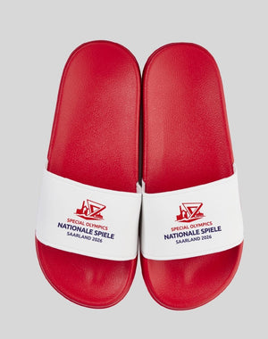 Nationale Spiele Saarland Logo Badelatschen