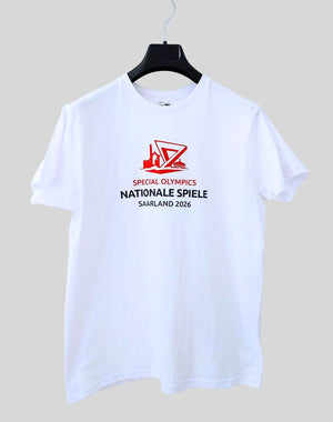Nationale Spiele Saarland T-Shirt Weiß Unisex