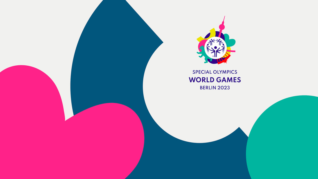 Buntes Logo der Special Olympics World Games Berlin 2023