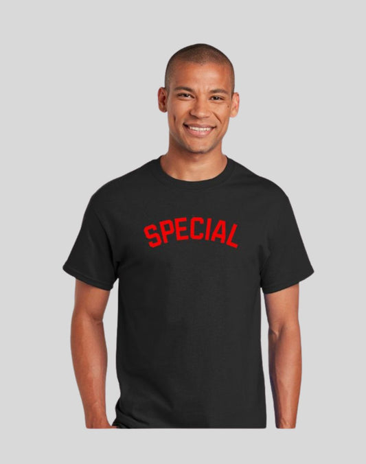 English Special T-Shirt Black Unisex