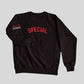 English SPECIAL Sweatshirt Black Unisex