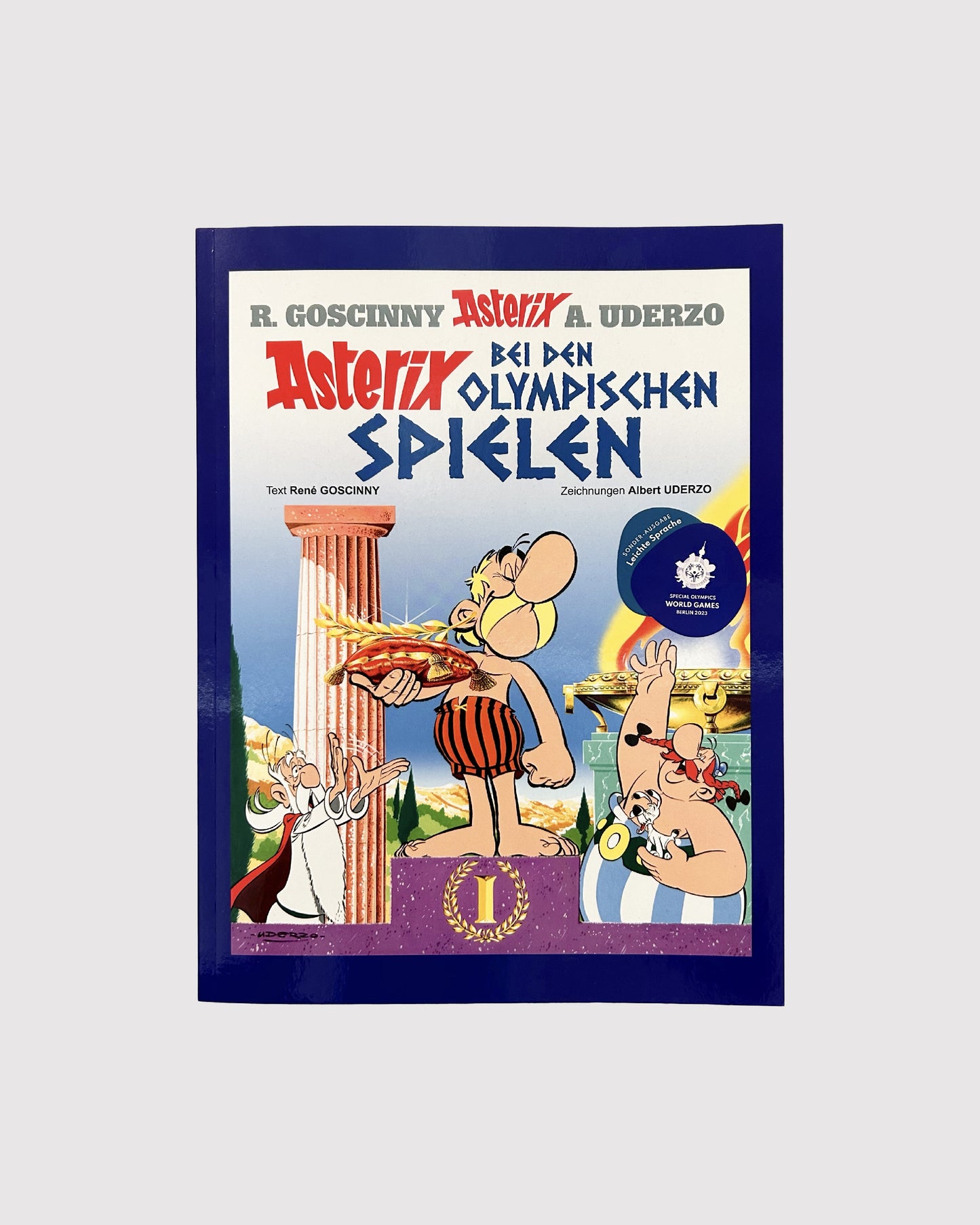 Asterix Comicheft Cover auf Deutsch