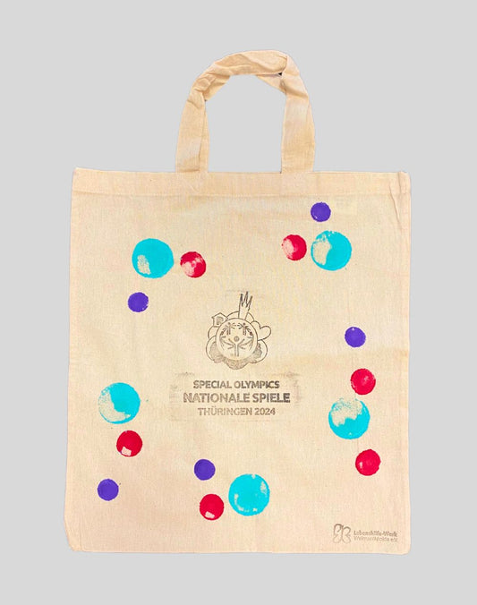 Winter Games logo tote bag