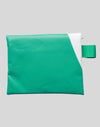 Upcycled A5 pouch made from 2024 Winter Games banner material