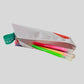Pencil case made from recycled 2024 Winter Games banner material