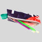 Pencil case made from recycled 2024 Winter Games banner material