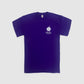 T-Shirt "Wir spielen ohne Abseits", violett