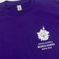 T-shirt "Wir spielen ohne abseits", violet