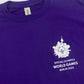 T-Shirt "Wir spielen ohne Abseits", violett