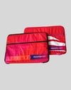 Bag made from recycled banner material in laptop format - 2026 National Games Saarland 