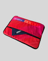 Bag made from recycled banner material in laptop format - 2026 National Games Saarland 