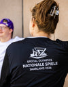 Nationale Spiele Saarland Schwarzes Langarmshirt Adidas Unisex
