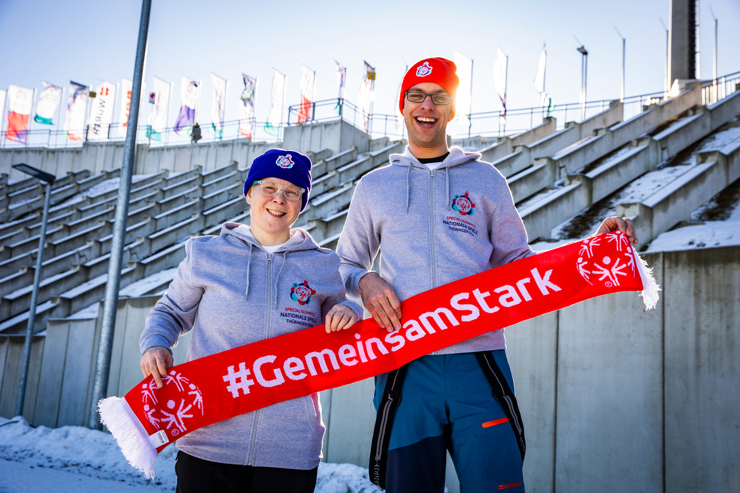 Special Olympics Fanschal rot