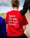 Nationale Spiele Saarland T-Shirt Rot Adidas Unisex