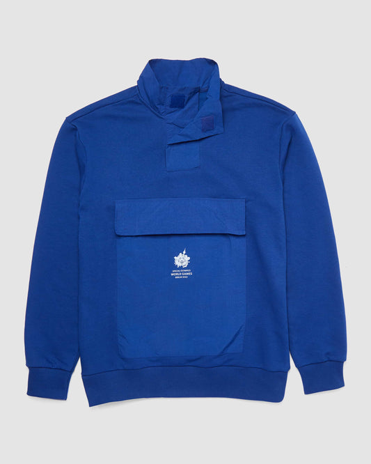 Sweatshirt Color Block World Games unisex