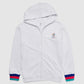 Hoodie mit Reißverschluss ZusammenUnschlagbar weiss