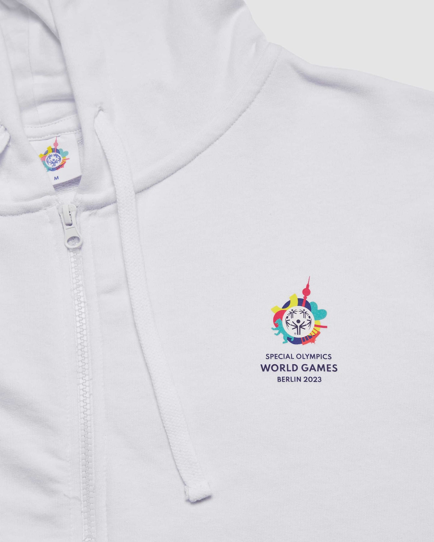 Hoodie mit Reißverschluss ZusammenUnschlagbar weiss
