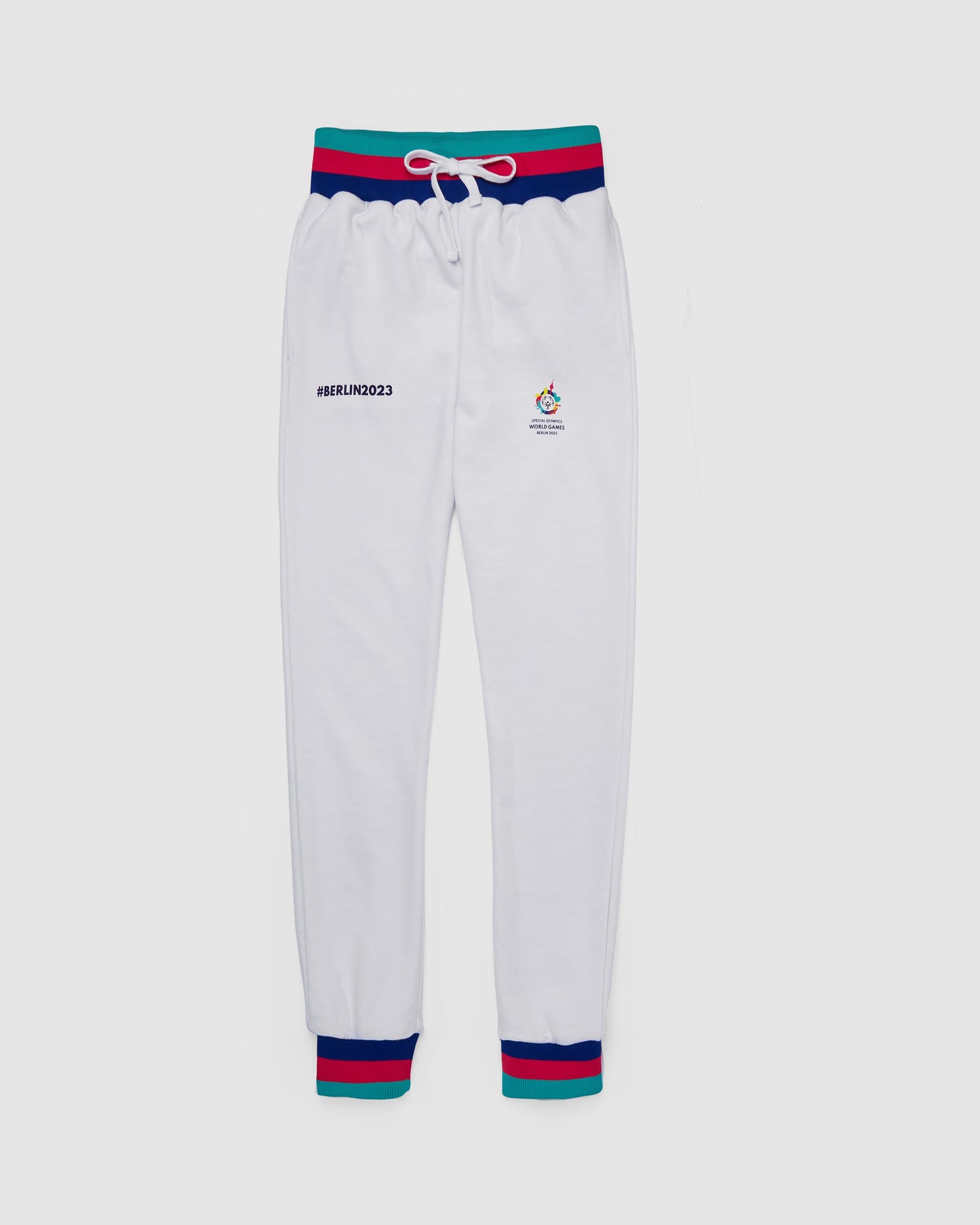 White Sweatpants World Games Unisex