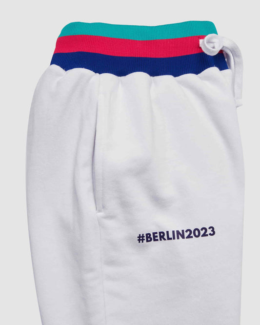 White Sweatpants World Games Unisex