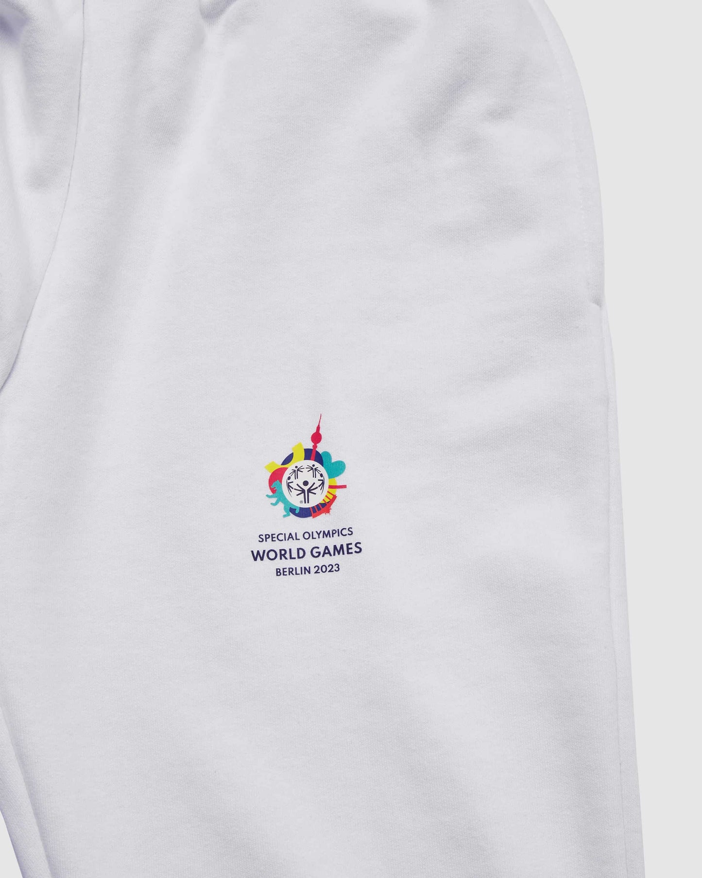 White Sweatpants World Games Unisex