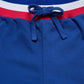 Blue Sweatpants with Striped Waistband World Games Unisex