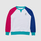 Buntes Sweatshirt Weltspiele Weiss Unisex