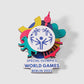 Fridge Magnet World Games Logo