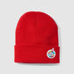Beanie logo, red