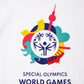 T-Shirt Weltspiele Logo Weiß