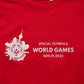 Sweatshirt World Games, red